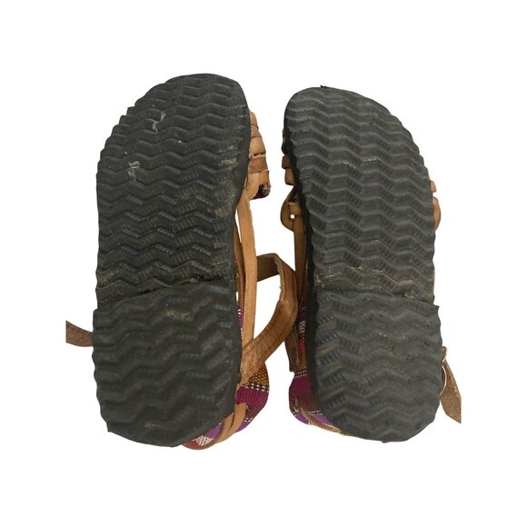 Handwoven Multicolor Kids toddler size 8 Adjustable Straps Sandals shoes - Picture 6 of 6